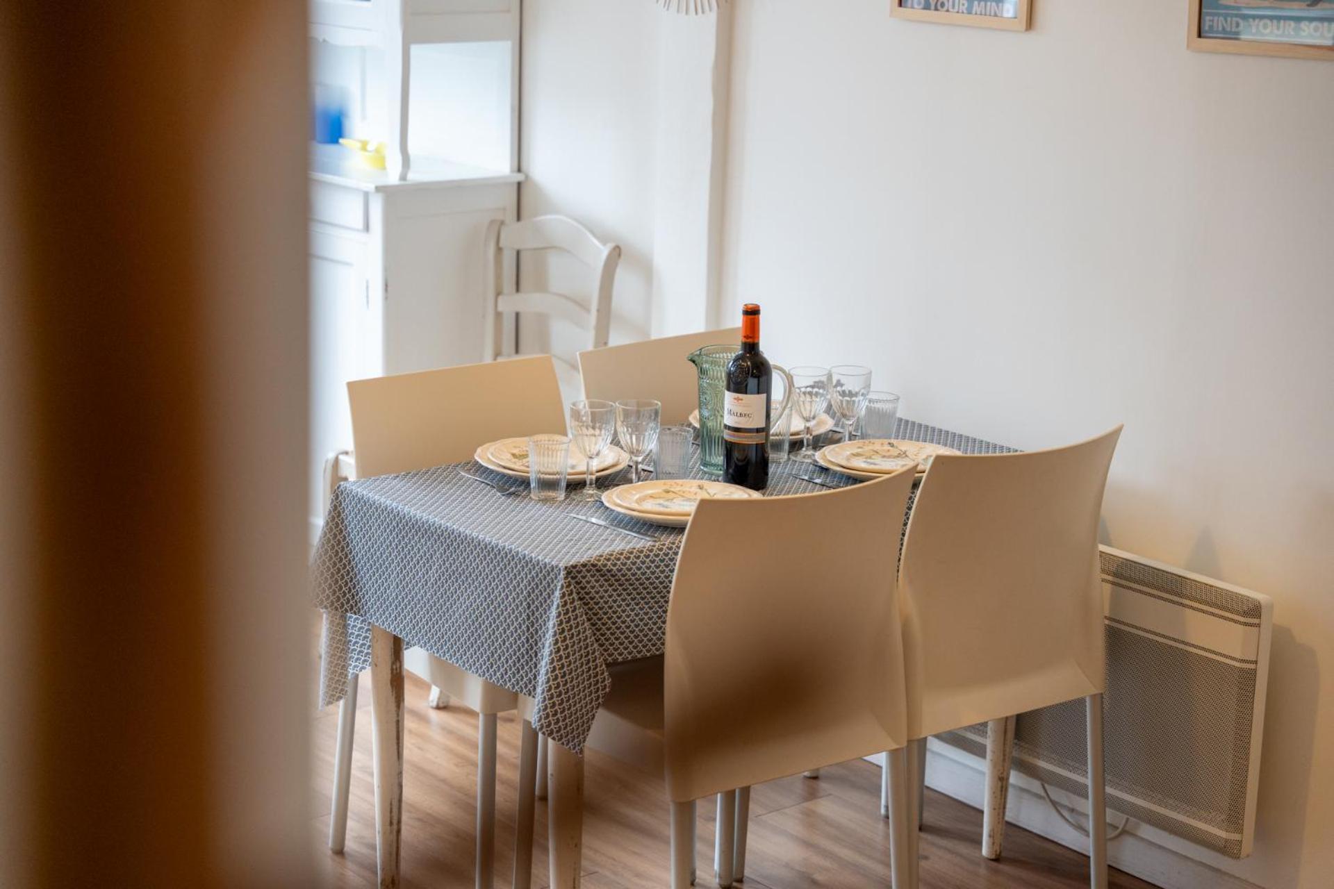 Bleu Bonheur, Appartement Cosy Au Coeur De La Baie Saint-Valéry-sur-Somme Exterior foto