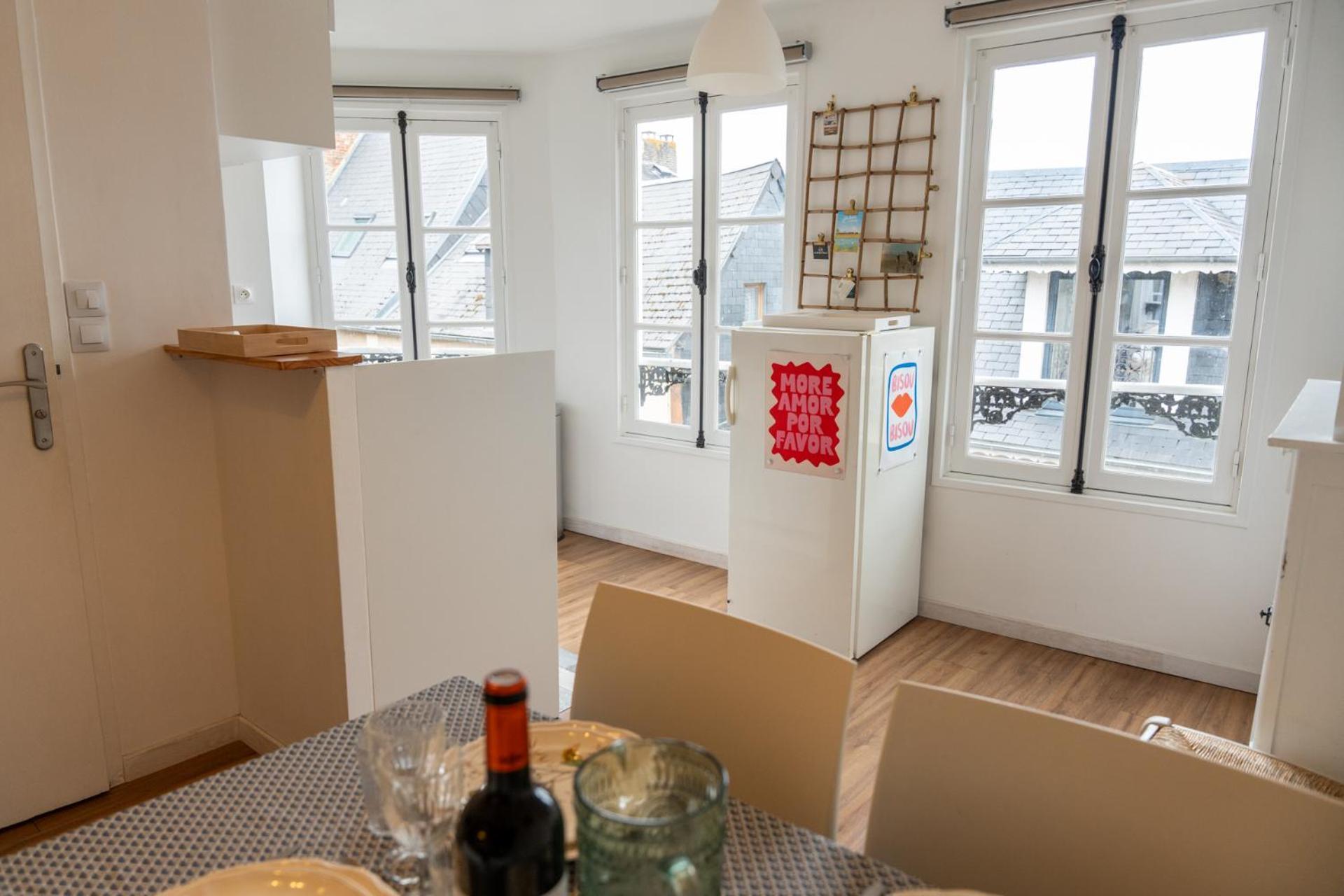 Bleu Bonheur, Appartement Cosy Au Coeur De La Baie Saint-Valéry-sur-Somme Exterior foto